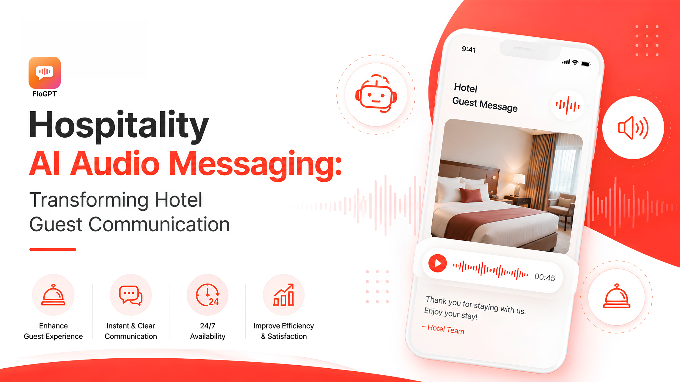 Hospitality AI Audio Messaging: Transforming Hotel Guest Communication