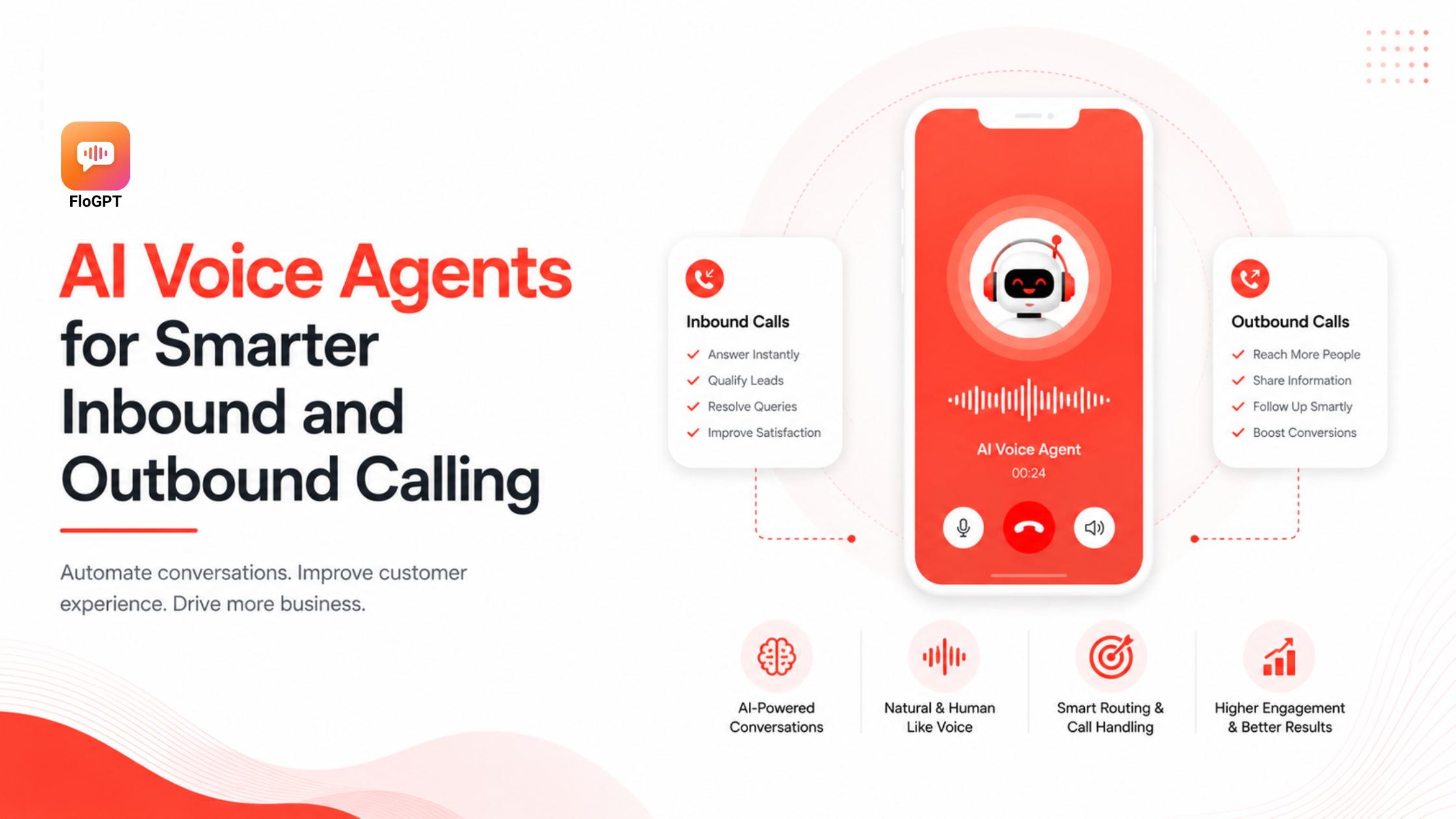 AI Voice Agents for Smarter Inbound and Outbound Calling